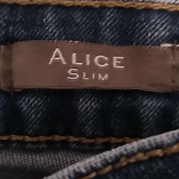 Mango Alice Women Slim Blue Jeans - Picture 4 of 11